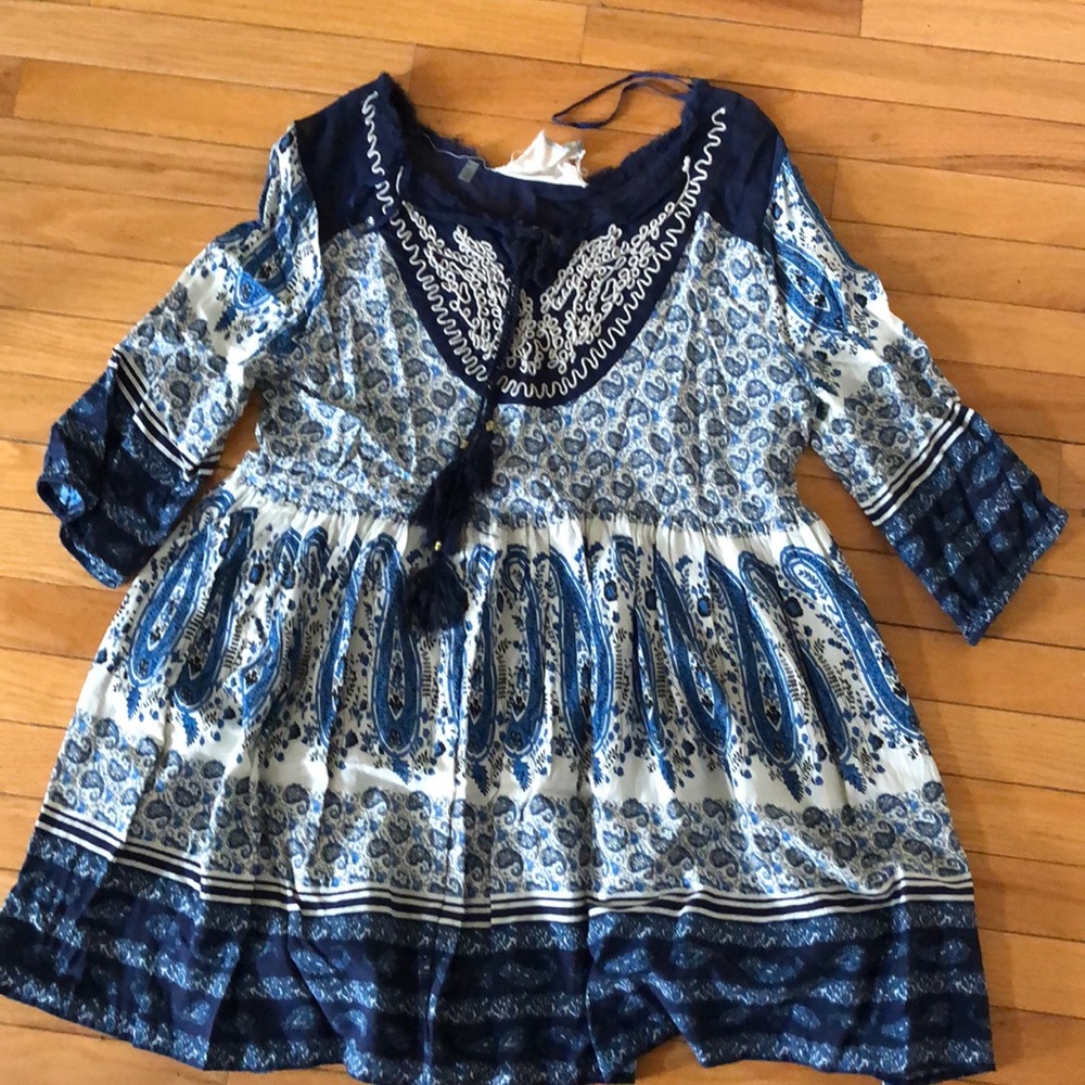 BoHo dress, babydoll style